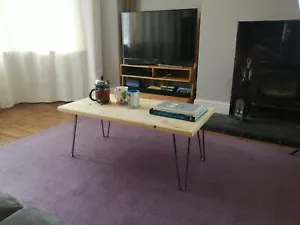 Contemporary Industrial style Coffee Table made from Scaffold Boards - Picture 1 of 4