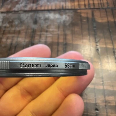 Canon RF 58mm SY50.2C Yellow Filter for 85mm f1.5,100mm f2  #1 Free Shipping! - Image 1 of 4