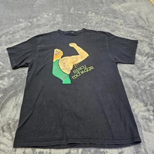 Spicy Mchaggis Wrestling T Shirt Black Graphic photo with arm pit - Picture 1 of 8