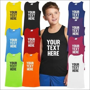 Chaleco genial personalizado impreso a medida AWDis para niños informal deportes niños torso de verano - Imagen 1 de 16