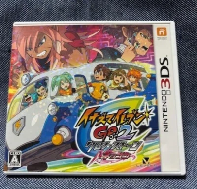 Inazuma Eleven Go 2 Chrono Stone Neppuu Nintendo 3D NTSC-J (Japon) - Photo 1/4