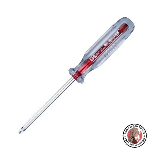 NEW Vessel Crystaline Normal Screwdriver +2 x 100 6300 - Image 1 of 1
