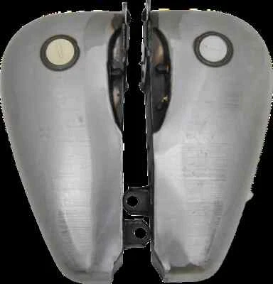 Tanque de combustible Fat Bob Style 6 gal gasolina lado plano Harley Softail estándar 99 Foto 1 de 4