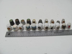 lote de 21 dedales vintage - Imagen 1 de 8