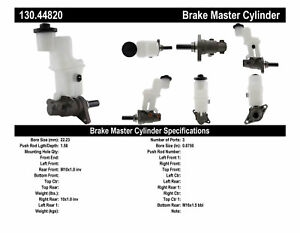 Brake Master Cylinder-Premium Centric 130.44820 fits 04-07 Toyota Highlander