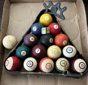Vintage 1950’s Clay Pool Balls - Picture 1 of 3
