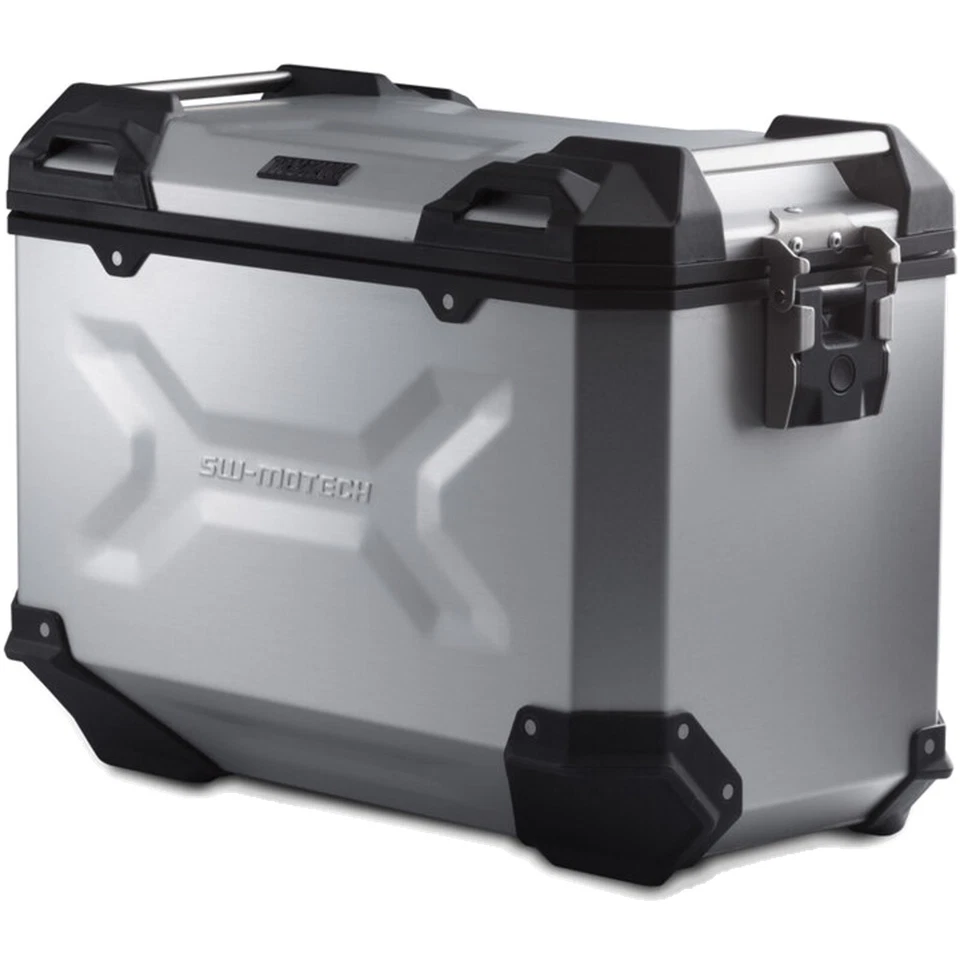 Sw-motech Trax ADV L Seitenkoffer. alluminio 45 L.destra Argento