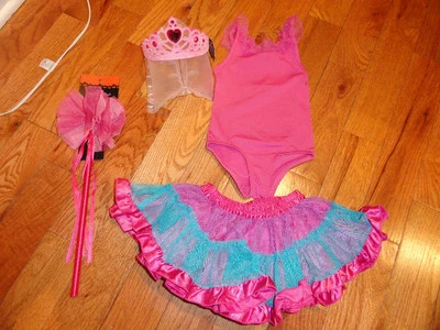 DISFRAZ DE PRINCESA BAILARINA BAILARINA 4 PIEZAS LUGAR NIÑOS NIÑAS 2 3 5 6 IMPRESIONANTE Foto 1 de 2