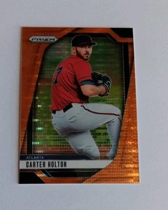 2025 Panini Prizm Orange Pulsar Prizm 373/399 #286, Carter Holton - Picture 1 of 3