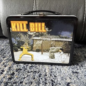 Kill Bill Metal Lunch Box & Thermos The Bride Neca 2004 Quentin Tarantino - Picture 1 of 10
