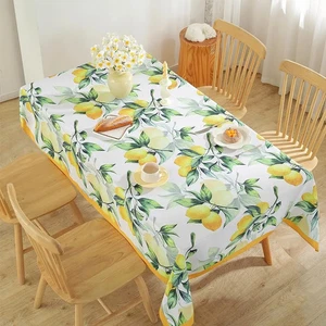Primavera Limón Fruta Vacaciones Verano Mantel Exterior Picnic Comedor Mesa Decoración - Imagen 1 de 7
