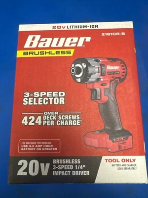 BAUER TOOLS 2181CR-B (C26003307) - Image 1 of 4