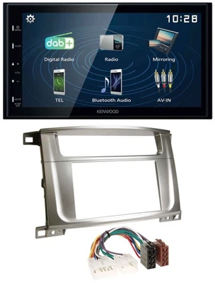 Kenwood 2DIN Bluetooth MP3 USB DAB Autoradio für Lexus LX-470 (2003-2007) - Bild 1 von 4