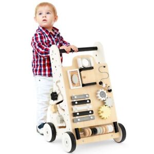 Centre d'activités d'apprentissage pour bébé marcheur poignées réglables jouets