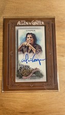 2022 Topps Allen & Ginter Alice Cooper Mini Framed Auto #MA-AC
