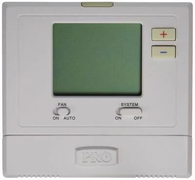 PRO1 IAQ T771 Heat or Cool Only Electronic Thermostat , White - Image 1 of 3