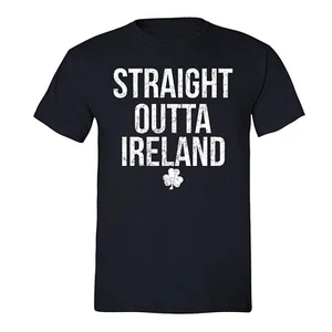 St Patricks Day shirt Shamrock Clover Ireland Irish Unisex Men T-Shirt - Picture 1 of 7