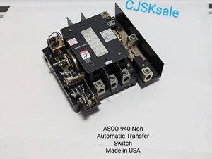 ASCO 940 Non Automatic Transfer Switch Made In USA (USED). - Picture 1 of 5