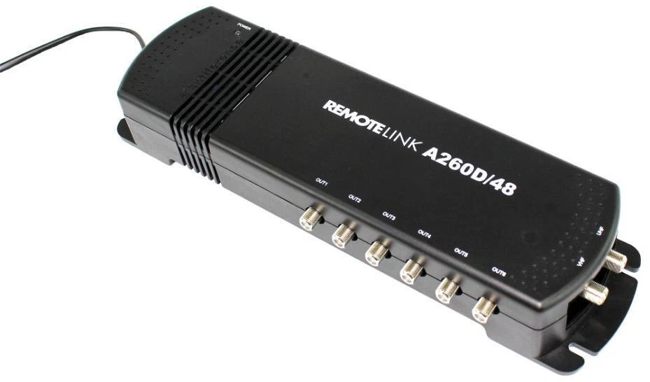 RemoteLink Mains Powered Amplifier, 2 In/6 Out - A260D/48 - Image 1 of 1