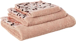 Sinatra Modern Bathroom Towel Set 3 Piece Towel Bath Towel, Hand Towel and Wash - Picture 1 of 12