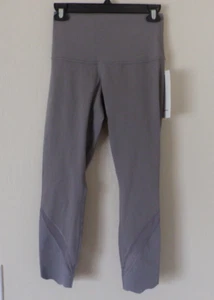 Lululemon Strumpfhose Wunder Under Crop HR "23 *Sculpt LNRR Lavendel Größe 6 Neu mit Etikett - Bild 1 von 3