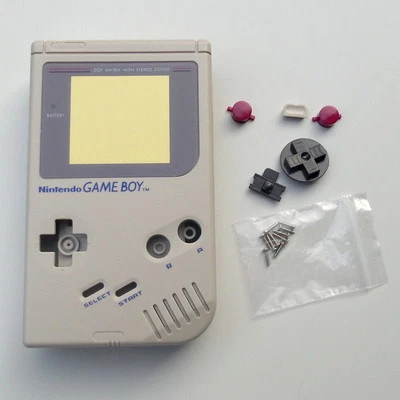 Gray OEM New Full Housing Shell for Nintendo For Gameboy Classic for GB DMG - Image 1 of 4