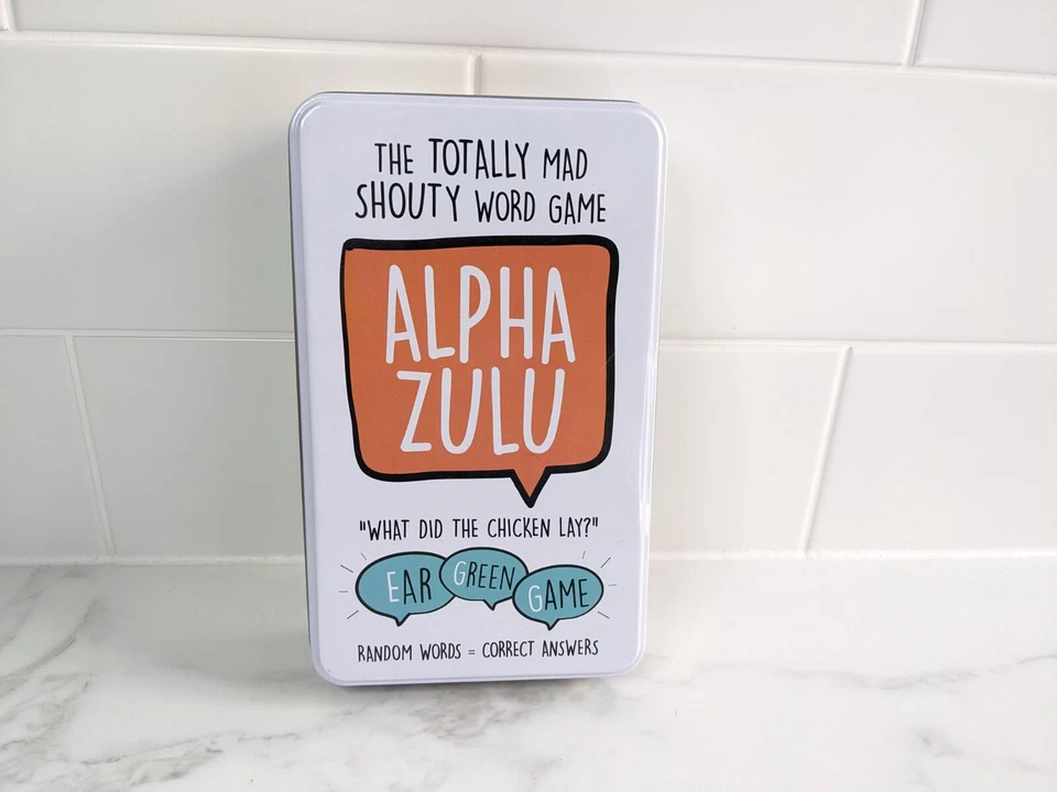 Alpha Zulu Word Card Game NEW Family Fun Strategy Educational - Image 1 of 3