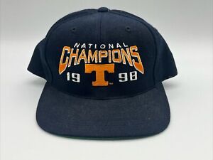 Vols Tennessee Volunteers Snapback Hat Black Dome Sports Specialties 1998 Champs