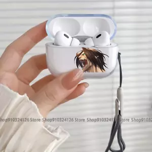 Anime Attack on Titan Transparent Case for Airpods 4 Pro 3 2Shingeki No Kyojin L - Picture 1 of 7