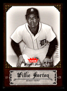 2006 Fleer Greats of the Game Copper Willie Horton /299 #98 Detroit Tigers