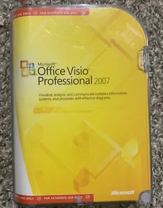 Microsoft Office 2007 Professional- For Academic Use- GOOD, Booklet Included - Picture 1 of 3