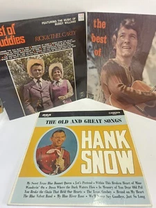 Country Music Classics 3 Vinyl Records set Various Artists Col Joye Hank Snow. - Picture 1 of 8