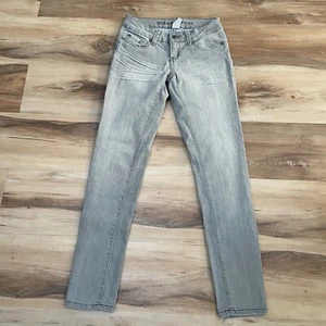 Blue Asphalt Womens Jeans Size 1 Short Gray Wash Skinny Stretch - Picture 1 of 7
