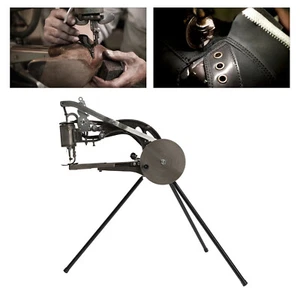 Schuh Macher Schuster Sattler Leder Näh Maschine Cobbler Handmaschine mit Stativ - Bild 1 von 16