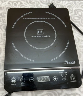 Rosewill Portable Induction Cooktop 1800 Watts,8 Power Levels, timer & temp EUC - Image 1 of 4