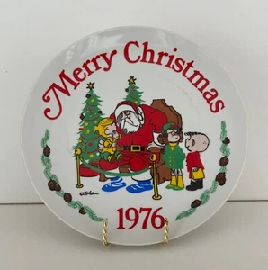 Dennis the Menace 1976 Christmas Plate - Picture 1 of 1