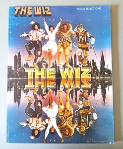 THE WIZ Vocal Selections Songbook 1984 Warner Bros MOVIE MUSIC Piano Guitar - Bild 1 von 3