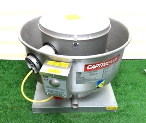 Low Profile Grease Rated Food Truck Exhaust Fan 100-500 CFM (DU12HFA) - Picture 1 of 11