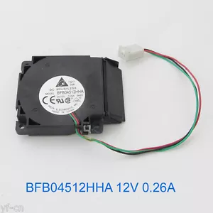 4pcs Delta BFB04512HHA 45x45x10mm 4510 12V 0.26A DC Blower Fan 3pin Connector - Picture 1 of 6