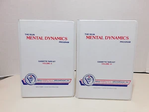 1986 Silva Mental Dynamics Program Cassette Volumes II & III - Picture 1 of 4