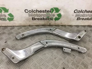 YAMAHA XVS 650 DRAGSTAR CHROME FRAME COVERS YEAR 1996-2006 (STOCK 883) - Picture 1 of 5