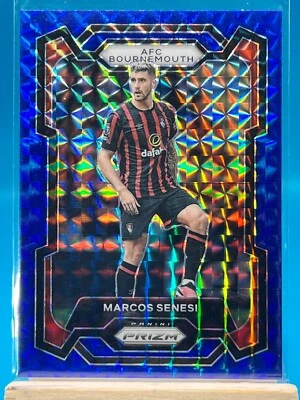2023-24 Panini Prizm Premier League - #234 Marcos Senesi Blue Prizm - Image 1 of 2