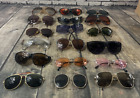 Lot Of 17 Sunglasses Assorted Brands & Styles, Multiple Colors