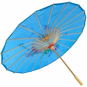 TJ GLOBAL 22" Kid's Chinese Japanese Umbrella Parasol for Wedding Parties, Ph... - Picture 1 of 4