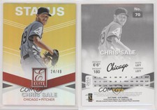 2015 Panini Elite Status Gold /49 Chris Sale #70
