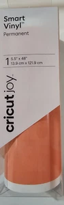 Cricut Joy Smart Vinyl Permanent 5.5"x48" Coral - Picture 1 of 1