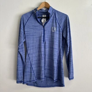 Under Armour Pullover Mens Large Blue 2016 Ryder Cup 1/4 Zip HeatGear Golf - Picture 1 of 4