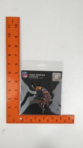 New NFL  Car Truck Plastic Chrome 3D Automotive Emblem Decal Minnesota Vikings - Picture 1 of 5