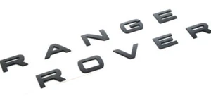 Genuine New RANGE ROVER TAILGATE BADGE Emblem Narvik Black For Evoque 2019+ L551 - Picture 1 of 1