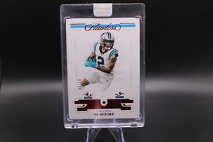 2021 Panini Flawless DJ Moore Red Ruby /20